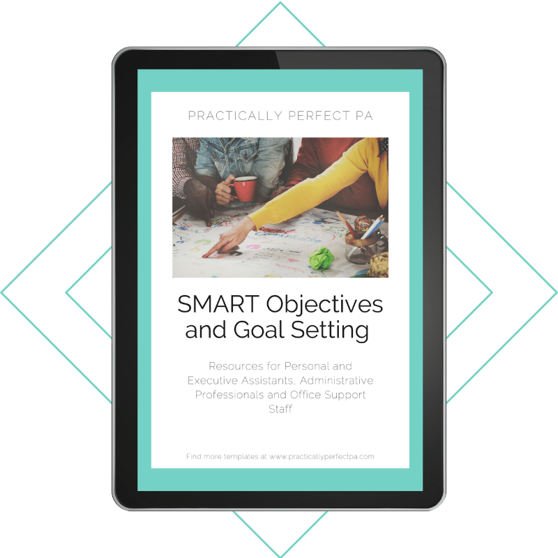 SMART objectives and goal-setting template for Assistants