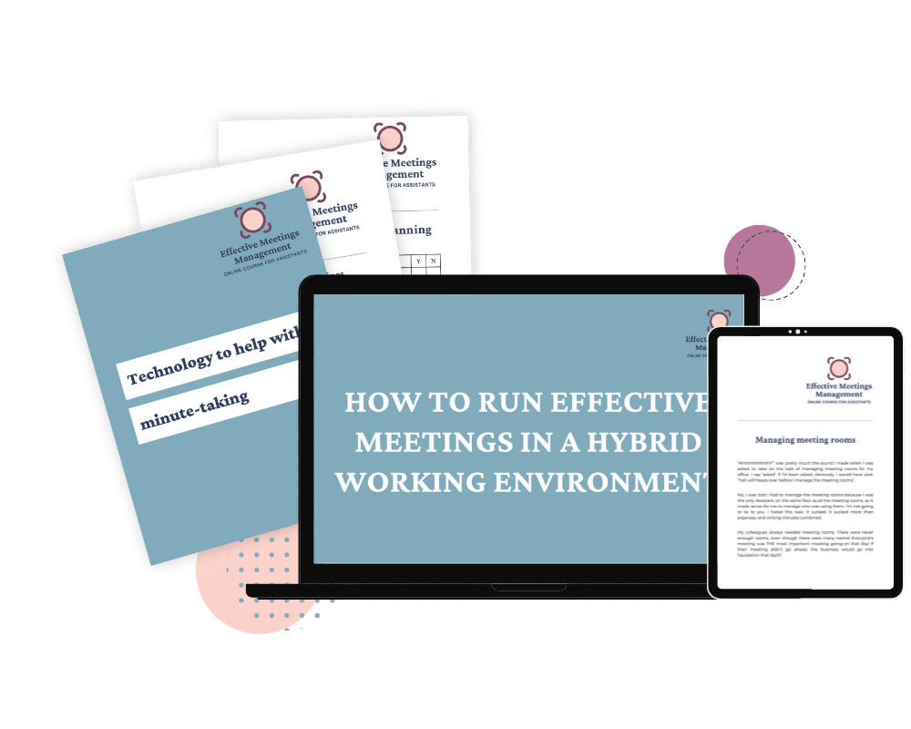 Effective Meetings Management Online Course